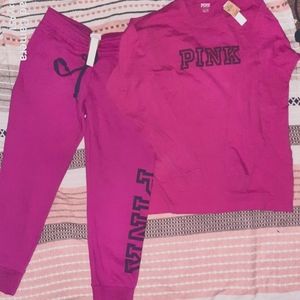 VS PINK NWT SET